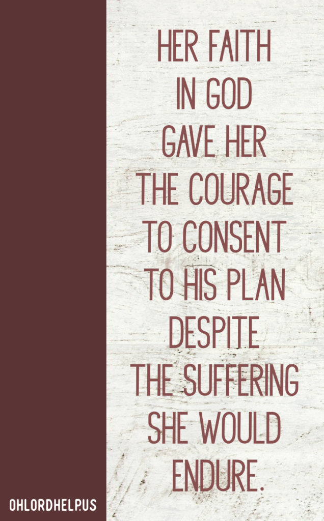 Mary is called favored, and righteous. She sets the example of being a revolutionary, living full of God's power, and being a world changer!
