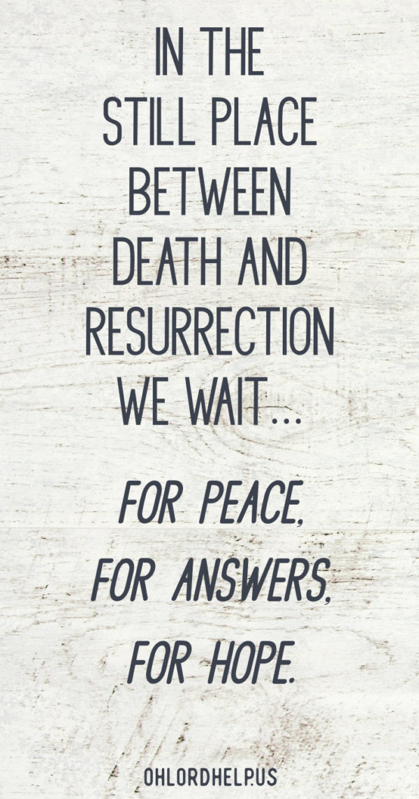 Waiting can be torture. Can it be possible that waiting on God will result in gladness, rejoicing or praise. Only if we have a heart that trusts what He promises.