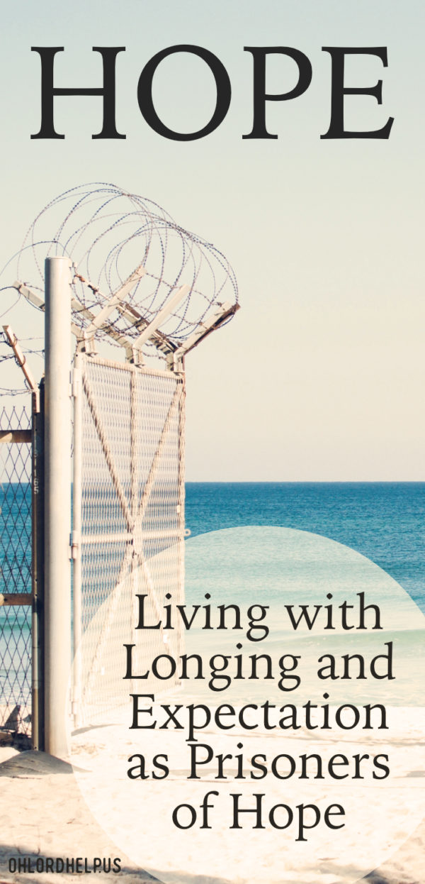 To hope in God is more than a wish. It is a longing and an expectation. It is this hope that sustains us through darkness. How do we live as prisoners of hope?