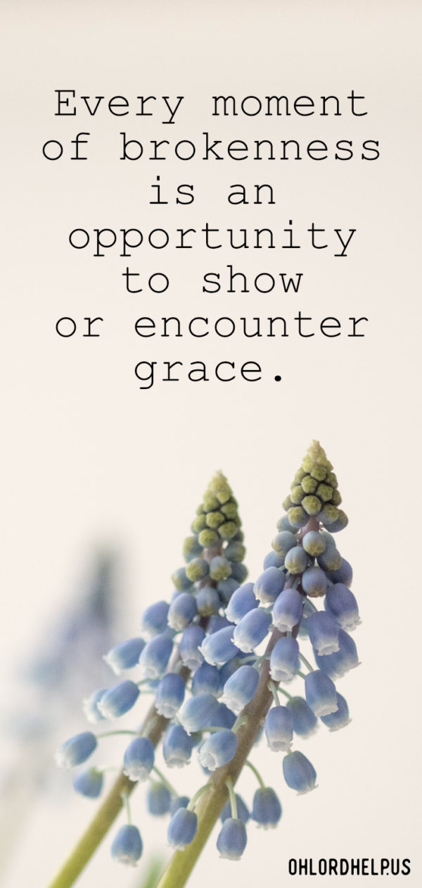 Experiencing pain is part of life. Hopefully it produces growth. Regardless of what gets us into uncomfortable or agonizing situations, our Father is always near to us showing us grace. #pain #growth #spiritualgrowth #grace #ChristianWomen
