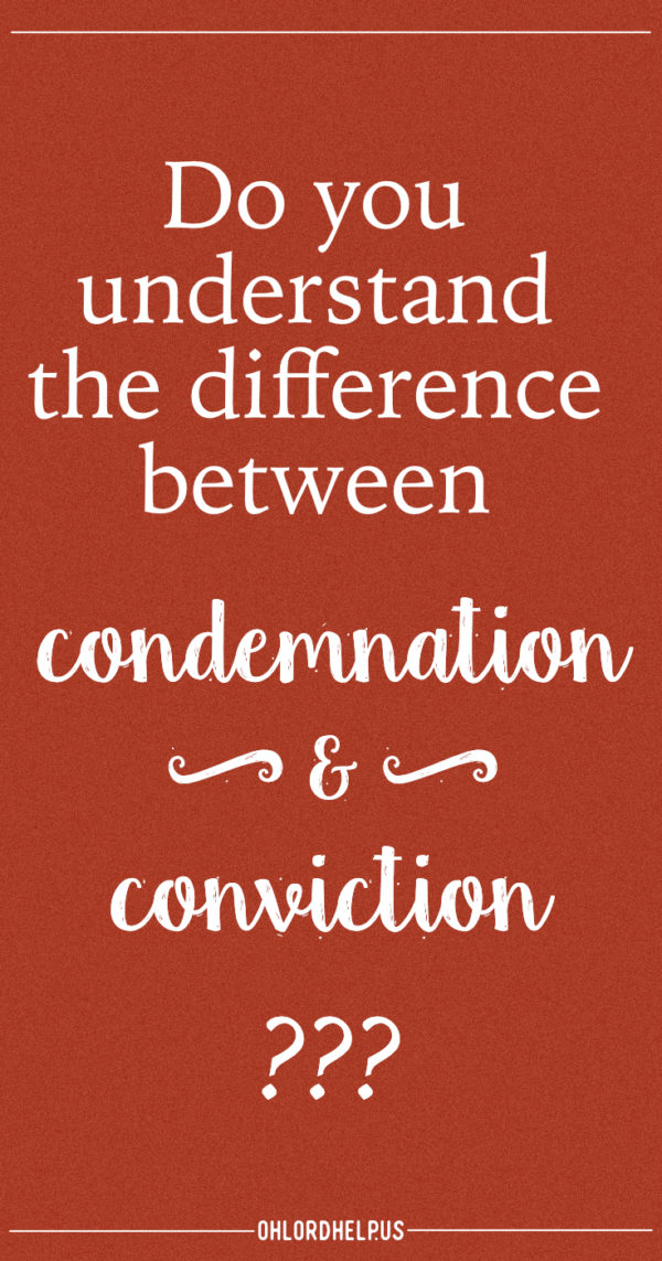 Condemnation leads to guilt and shame. Conviction, however, is God's loving kindness leading us to repentance and back to His refuge. #repentance #spiritualgrowth #scripture