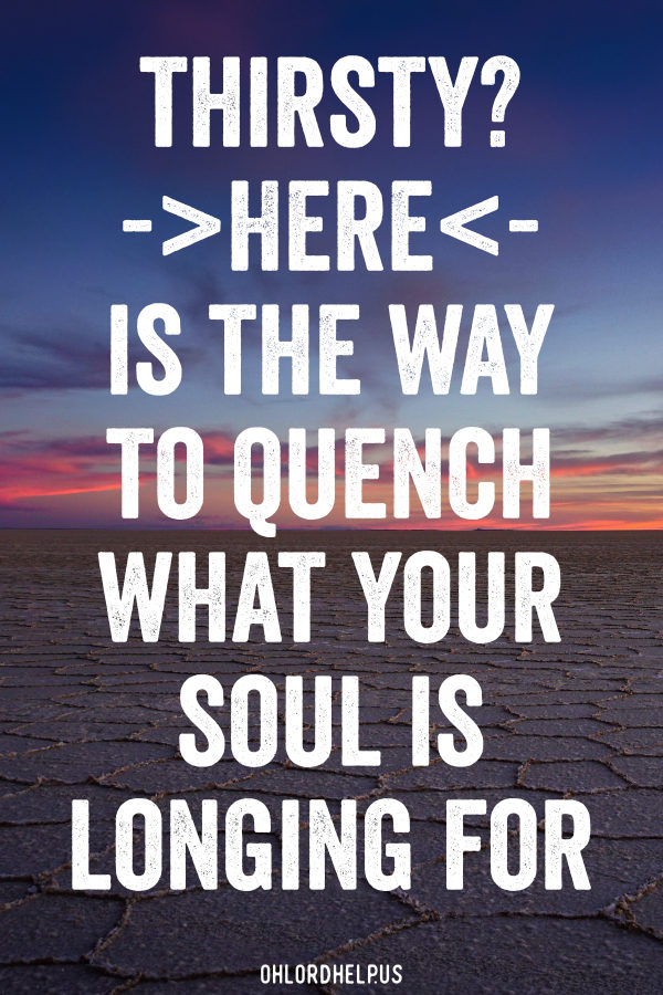 We are thirsty creatures. There are different types of thirst and we search for a drink all of our lives. Some people are quenched while others are not... Women of Faith | Spiritual Growth | Christian Mentoring