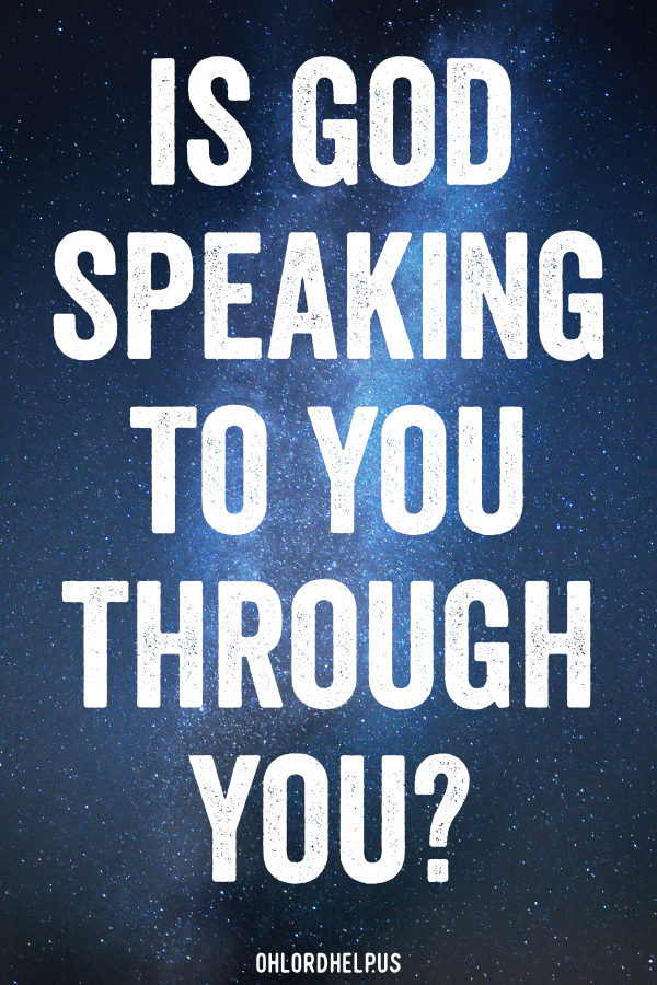 The voice of the Father provides loving encouragement and guidance helping us to be more like Jesus. Here are examples of God speaking to us, through us. Women of Faith | Spiritual Growth | Scripture Study | Christian Mentoring | Daily Devotional