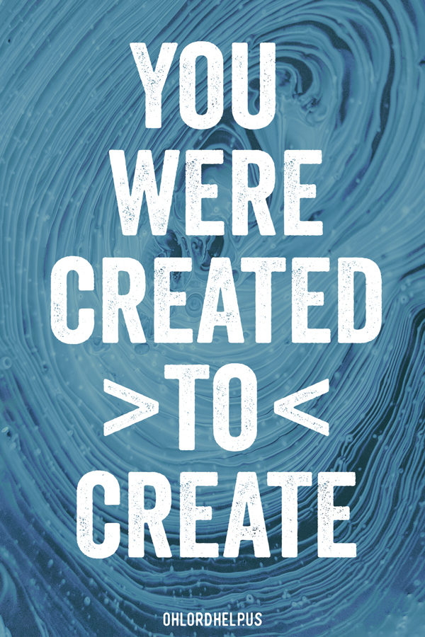 You are made in the creative image of a wonderful Creator. He lovingly invites you to continually create with Him for His Kingdom! Women of Faith | Spiritual Growth | Scripture Study | Christian Mentoring | Daily Devotional