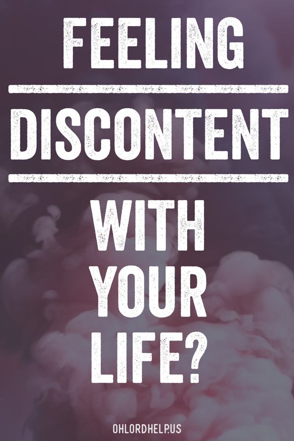 Discontentment can take root in our lives causing us to doubt. When we set our eyes on God, we can feel contentment in our season of life. Women of Faith | Spiritual Growth | Scripture Study | Christian Mentoring | Daily Devotional
