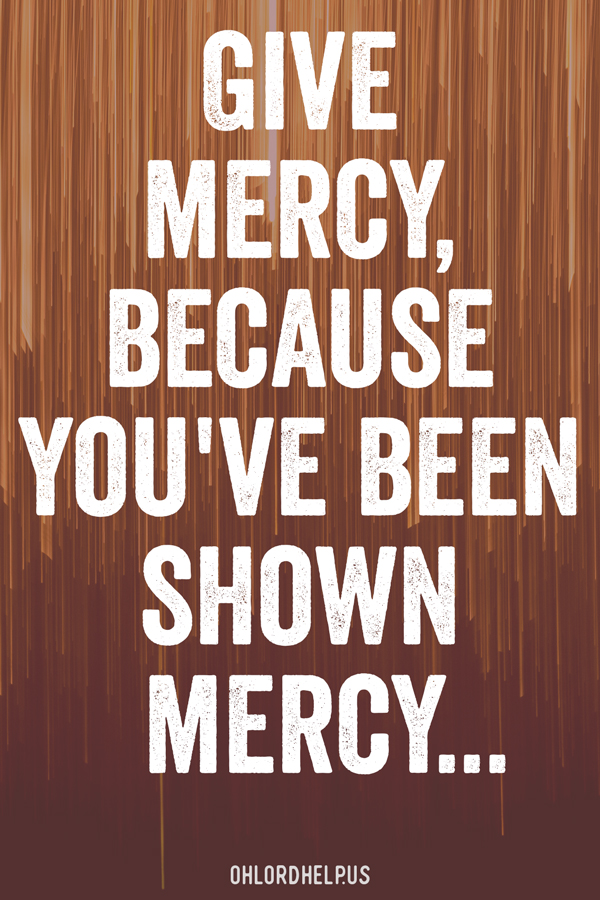 Not all of our faults result in punishment. Sometimes we receive mercy instead. When we experience grace and mercy, we can extend it to others. Women of Faith | Spiritual Growth | Scripture Study | Christian Mentoring | Daily Devotional