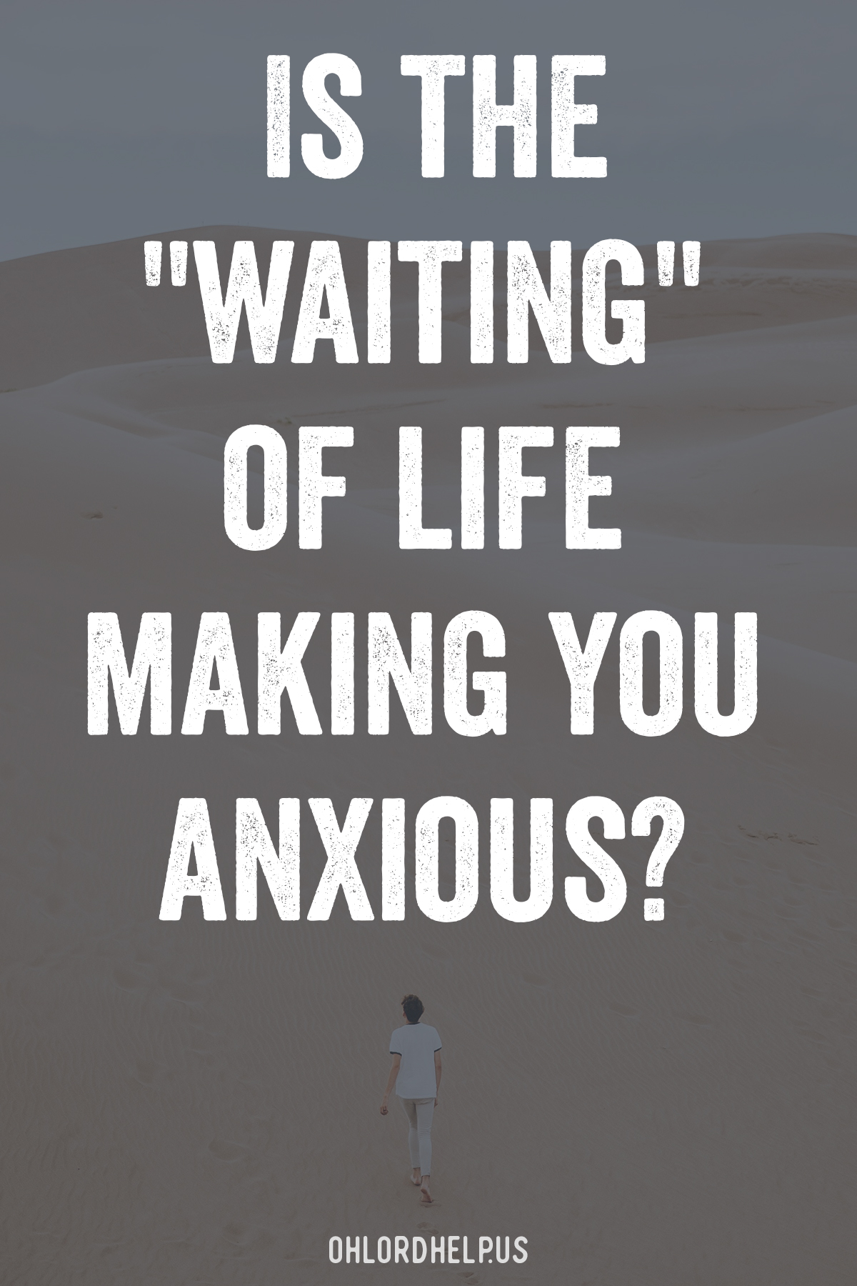 So much of life is waiting. It's easy to allow our minds to race towards an "out", but it's in the wait, in the stillness that we find our faithful Lord. Women of Faith | Spiritual Growth | Scripture Study | Christian Mentoring | Daily Devotional