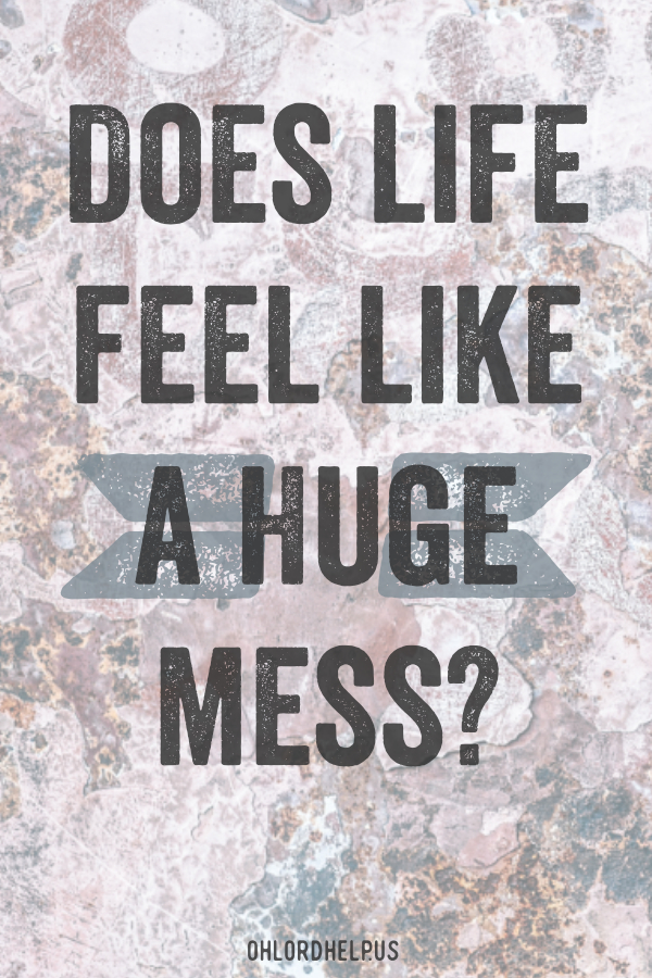 Sometimes our lives can feel like a huge jumbled mess of ups and downs. We cannot see the whole tapestry, but we must trust God has complete control. Women of Faith | Spiritual Growth | Scripture Study | Christian Mentoring | Daily Devotional #faithful #devotional #scripture #peace #trust