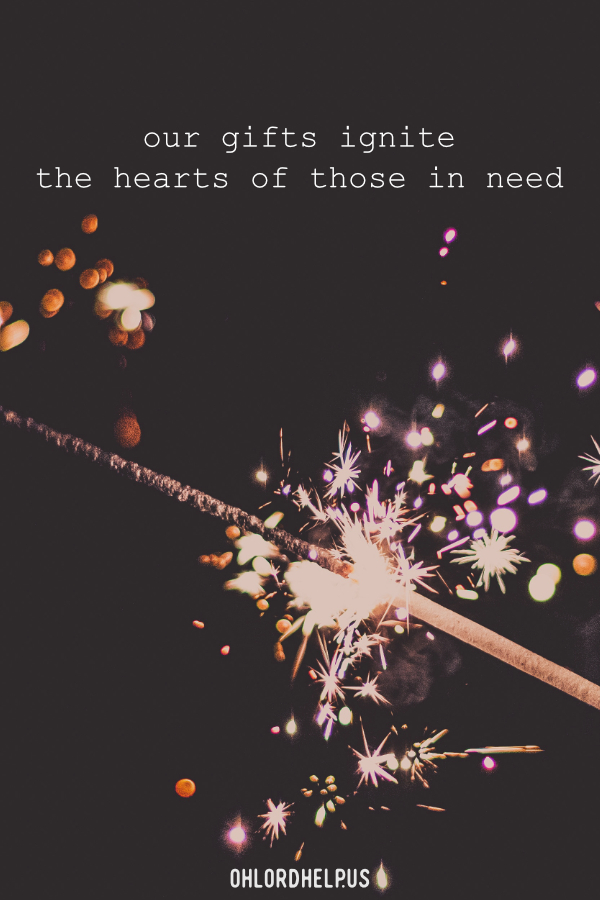 When God uses our gifts to fulfill His will, it becomes a consuming fire that feeds our souls the nourishment we so desperately need in this life. Women of Faith | Spiritual Growth | Scripture Study | Christian Mentoring | Daily Devotional #devotional #scripture #fire #gifts #spiritualgifts #salvation