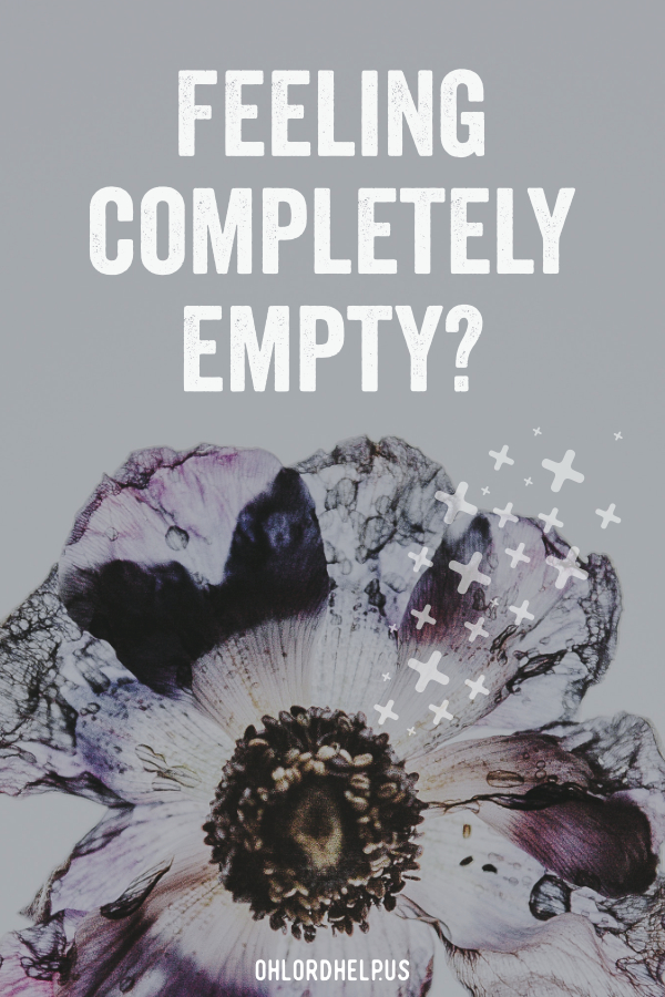 If you constantly run and never fill up, you'll grow tired. Why choose to be empty when we can fill from our God who never runs out? Women of Faith | Spiritual Growth | Scripture Study | Christian Mentoring | Daily Devotional #devotional #scripture #empty #flawless #love #purpose