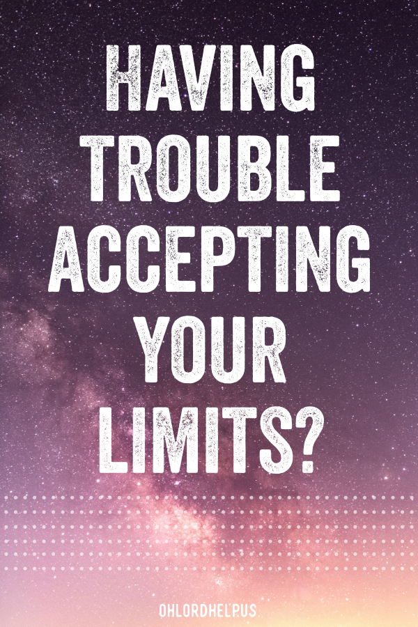 We often forget our humanness. When we accept that we are limited and finite, God's infinite power can work. It's through Him we can do anything at all!&nbsp;Women of Faith | Spiritual Growth | Scripture Study | Christian Mentoring | Daily Devotional #devotional #scripture #empty #finite #infinite #surrender #power