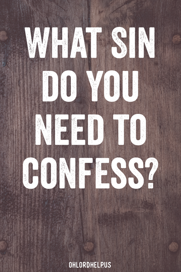 Without confessing our hidden sins to God, they will seep to the outside of our lives. We must surrender our secrets for a blessing and hope-filled life. Women of Faith | Spiritual Growth | Scripture Study | Christian Mentoring | Daily Devotional #scripture #devotional #blessings #forgiveness #confess #sin