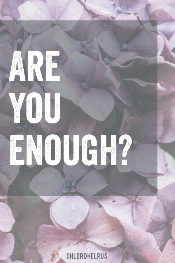 When we feel weak, Christ is the strength we need to serve out of our emptiness. He is enough especially because we are not. Women of Faith | Spiritual Growth | Scripture Study | Christian Mentoring | Daily Devotional #scripture #devotional #empty #enough #weakness #strength