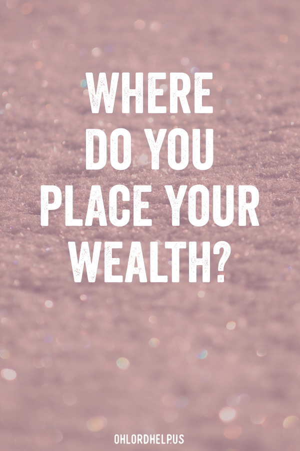 We are new; in Christ. This means we are heirs to the Kingdom, rich beyond measure. But how can we continue to dwell on the empty wealth of this world? Women of Faith | Spiritual Growth | Scripture Study | Christian Mentoring | Daily Devotional #devotional #scripture #salvation #love #wealth #grace
