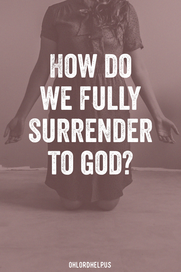 What does life look like in total surrender to Christ? We can learn from our fellow Believers and gain fresh perspectives on living all out for Jesus. Women of Faith | Spiritual Growth | Scripture Study | Christian Mentoring | Daily Devotional #devotional #scripture #ChristianLiving #surrender #sin #salvation #testimony #self-control
