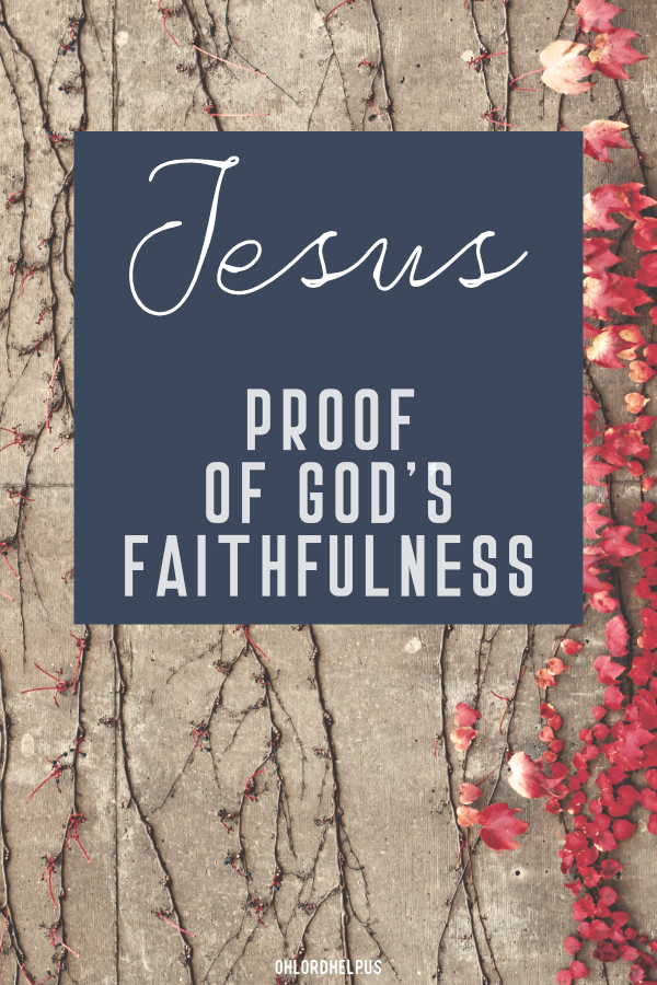 To be faithful means your allegiance is solid and persistent; true to your word. God gave us proof of His faithfulness to us by sending Jesus. Women of Faith | Spiritual Growth | Scripture Study | Christian Mentoring | Daily Devotional | Christian Nonprofit #devotional #scripture #gratitude #thankful #faithful #faithfulness #Jesus #promises